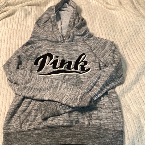 PINK Victoria's Secret Tops - Pink sweatshirt hoodie size small